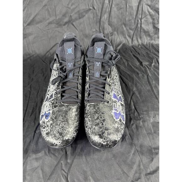 Under Armour Highlight Turf Shoes Mens 14 Football Soccer Cleats Iridescent So - Picture 7 of 11